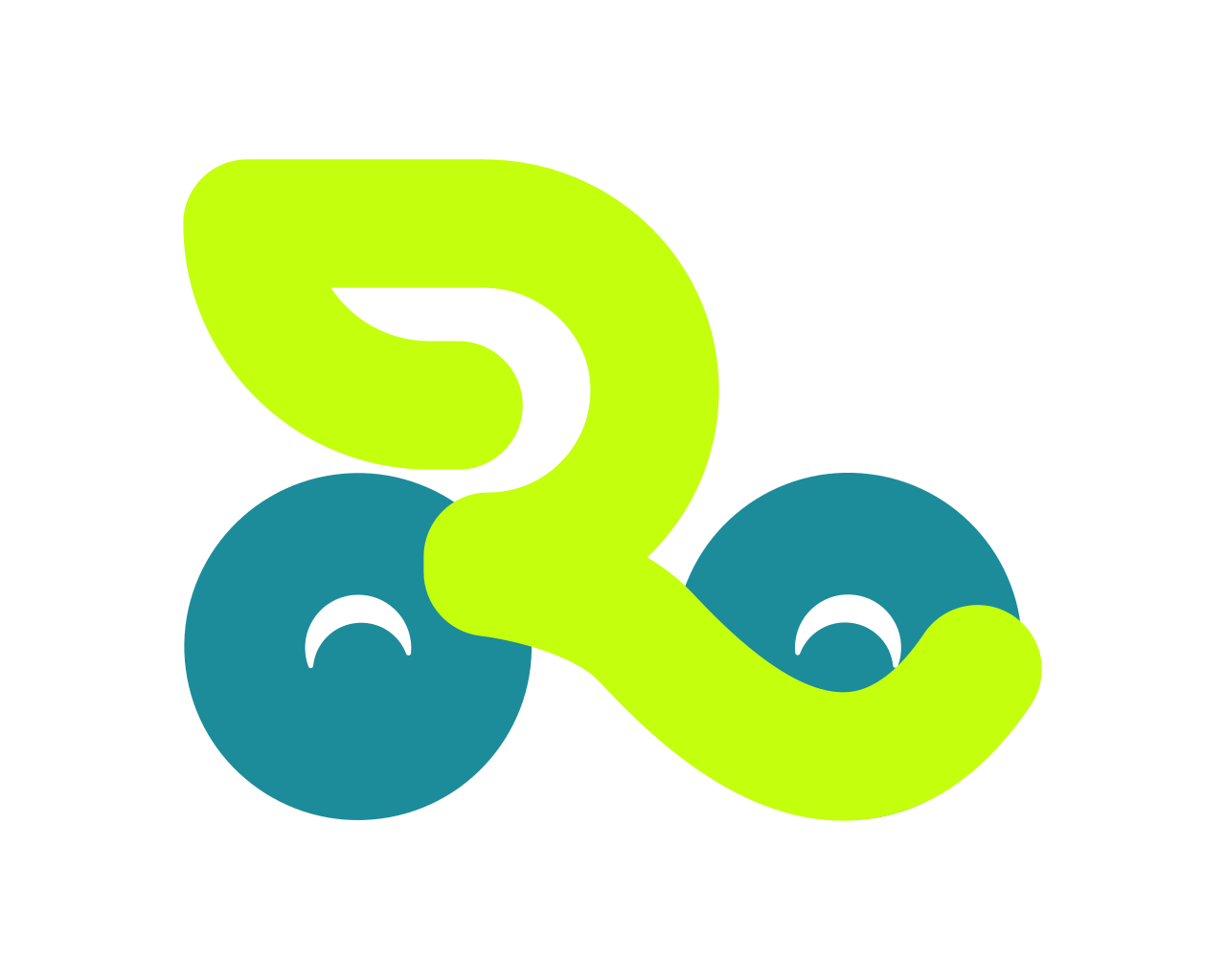Rikschario Logo gelb grau