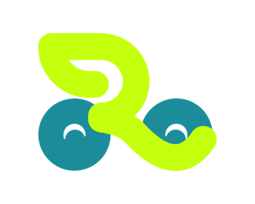 Rikschario Logo gelb grau