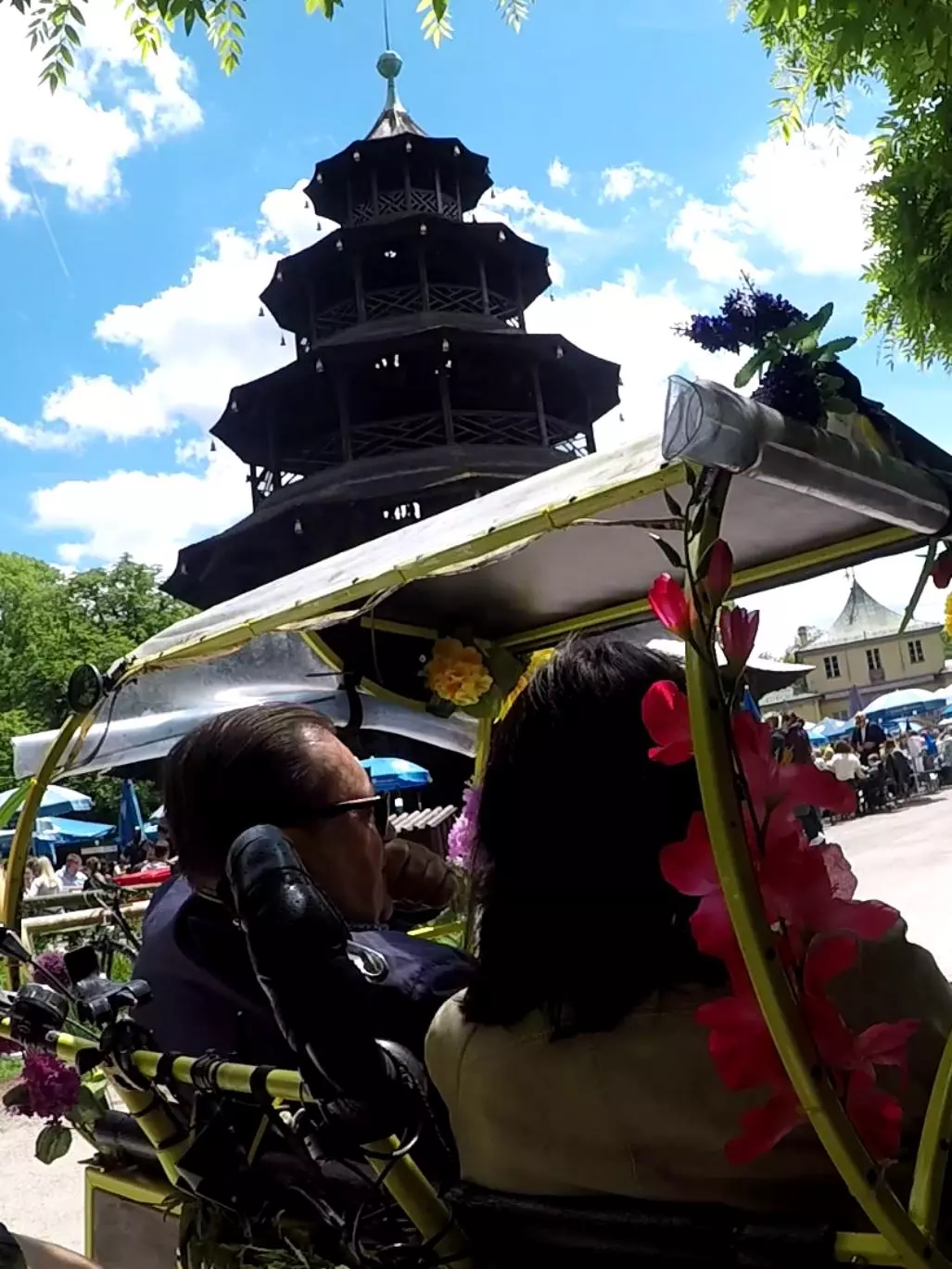 munich visiting places by rickshaw